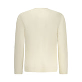 Beige Cotton Men Sweater